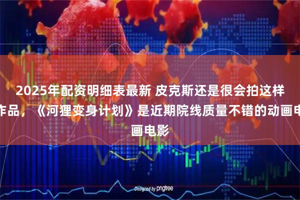 2025年配资明细表最新 皮克斯还是很会拍这样的作品，《河狸变身计划》是近期院线质量不错的动画电影
