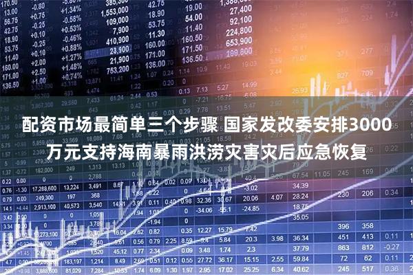 配资市场最简单三个步骤 国家发改委安排3000万元支持海南暴雨洪涝灾害灾后应急恢复
